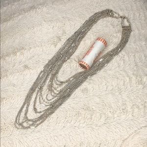 Chloe and Isabella silver necklace